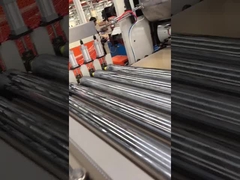 สายการอัดขึ้นรูปเครื่องทำแผ่นพลาสติกหนา PP สกรูเดี่ยว