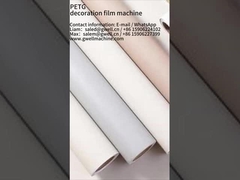 GWELL ความหนา 0.15 มิลลิเมตร PETG ผนังตกแต่ง extrusion