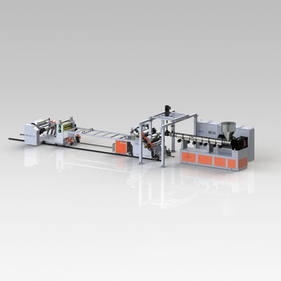 ซื้อ ผนังประตู แผ่น ASA โปรไฟล์ Pvc เครื่องผลักออกสาย 350kg / H online manufacture