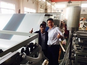 ซื้อ เครื่องทําฟิล์มแก้ว SGP สายการผลิตฟิล์มเหล็ก SGP สําหรับอาคาร online manufacture