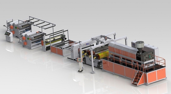 ซื้อ ASA PVC Board Extrusion Line 350kg/H ประตูผนังแพนล์ เครื่องบด single screw online manufacture