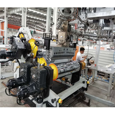 ซื้อ สายการผลิตแผ่น PP PE PS ABS พีวีซี 1000kg / H เครื่อง GWELL online manufacture