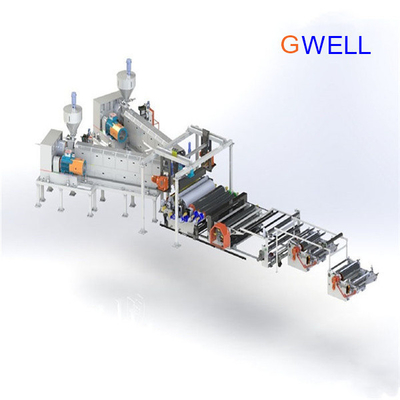 ซื้อ เครื่องผลิตฟิล์มแสงอาทิตย์ทั่วไป, EPE Solar Film Extrusion Line EVA / POE เครื่องผลิตฟิล์มแสงอาทิตย์ online manufacture