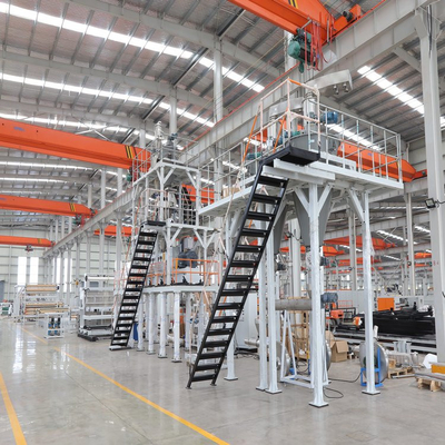 ซื้อ สายการอัดรีดฟิล์มหล่อกระจกรถยนต์อาคาร PVB 2000 - 3500mm online manufacture