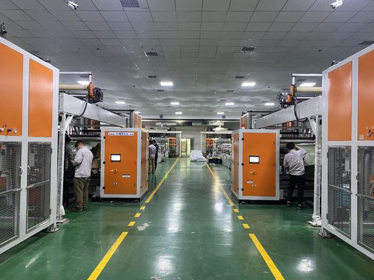 ซื้อ สายการอัดรีดแผ่นพลาสติกพร้อมบอร์ดปรับเทียบ 4 กลุ่ม และกำลังการอัดรีด 350 กก./ชม. สำหรับความหนา 0.5-1.5 มม. online manufacture