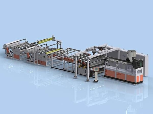 ซื้อ EVA / POE Solar Film Extrusion Line For Solar Panel Encapsulation Liner ความเร็ว 16m/s online manufacture