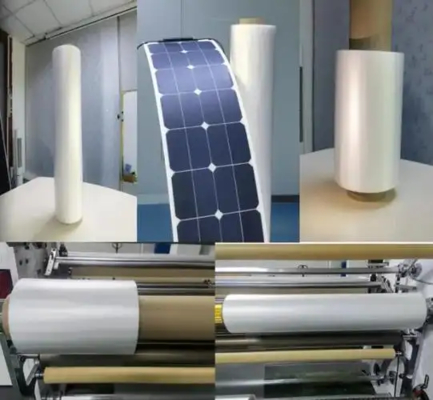 ซื้อ ให้ความเหมือนกัน สูตรหนังแสงอาทิตย์ครั้งแรก GWELL EVA POE Solar Film Extrusion Line 2200-2600mm ความกว้าง ความจุสูง ความเร็วเส้นทางสูง online manufacture