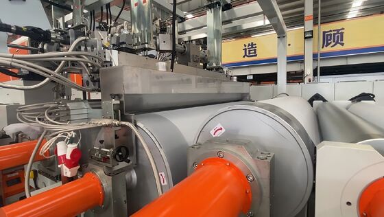 ซื้อ GWELL EVA/POE/EPE Encapsulation Solar Film Extrusion Line with 2200mm Width 0.3-1mm Thickness and 15m/min ความเร็วเชิงเส้นสําหรับการปิดโมดูลไฟฟ้าไฟฟ้า online manufacture