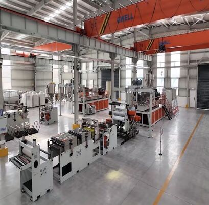 ซื้อ High Capacity Energy Saving Twin Screw Extruder with Degassing System for PET Plastic Sheet Production Line online manufacture
