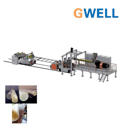 ซื้อ พลาสติก hollow PC Sheet Extrusion Line เครื่องทําแผ่นแสงอาทิตย์ online manufacture