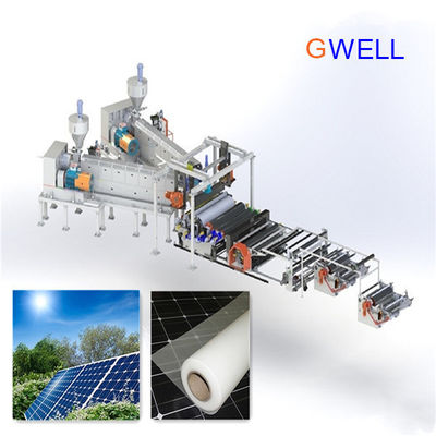 ซื้อ EVA / POE Solar Photovoltaic Packaging Film Production Line ความหนา 0.3 - 1 มม. online manufacture