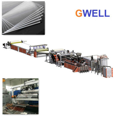 ซื้อ เครื่องผลิตแผ่นใส MS MS Board Extrusion Line เครื่องอัดรีดสกรูเดี่ยว online manufacture
