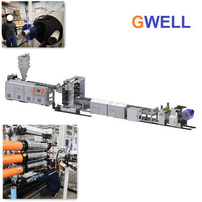 ซื้อ เครื่องทำแผ่นพีวีซีนุ่มสายการผลิตแผ่นพลาสติก 400 กก. H online manufacture