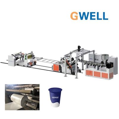 ซื้อ ABA 3 แผ่นการคัดกรอง, PP Thermoforming Sheet Extrusion Line กระบวนการคัดกรอง PP Thermoforming Blister Sheet Making Machine online manufacture
