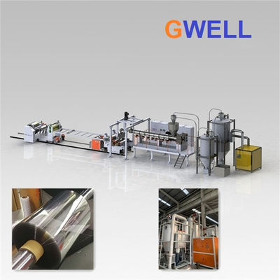 ซื้อ สายการผลิตขนาดสูง PET Sheet Extrusion Line เครื่องผลิตแผ่น PET Thermoforming Sheet Extrusion เครื่องพัดพัดแผ่น PET Single Screw ตามความต้องการ online manufacture