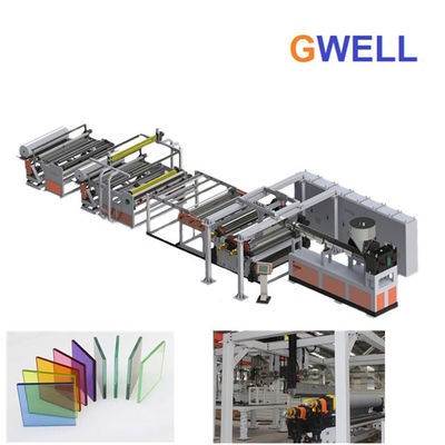ซื้อ เครื่องทำแผ่นกระจก PVB เครื่องอัดรีดฟิล์ม PVB Interlayer โรงงานขายตรง online manufacture