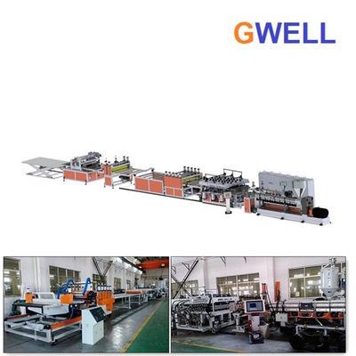 ซื้อ PP Hollow Profile Extrusion Sheet Line เครื่อง online manufacture