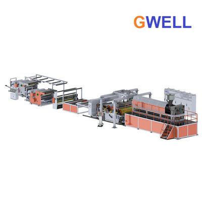 ซื้อ TPU Co Extrusion Cast Film Line สำหรับวัสดุภายในรองเท้าของเล่นเป่าลม online manufacture