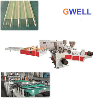 ซื้อ สายการอัดรีดแผ่นหลังคา PVC กระเบื้องเคลือบเรซินสังเคราะห์ ASA Co Extrusion Machine online manufacture