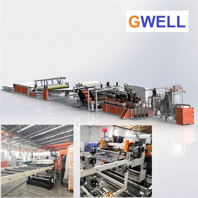 ซื้อ เครื่องทำแผ่นพลาสติกหนา PET สายการผลิตแผ่น PET online manufacture