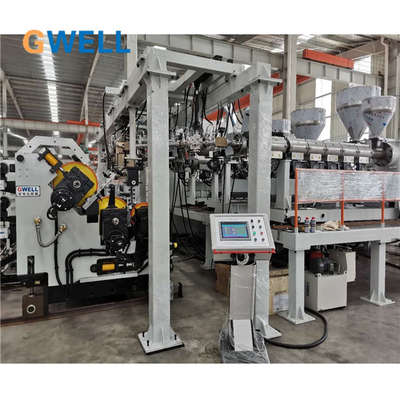 ซื้อ สายการผลิตแผ่นสิ่งกีดขวางสูง EVOH การออกแบบสกรูเดี่ยว online manufacture