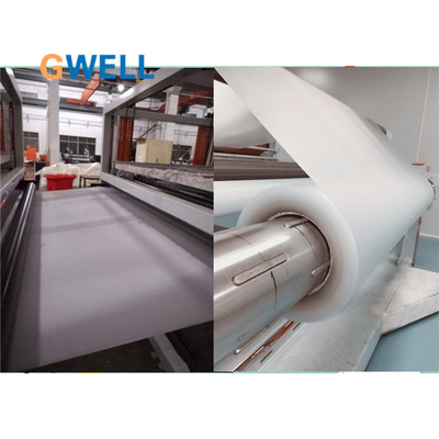 ซื้อ EVA Extrusion Building Glass สายการอัดรีดฟิล์มหล่อขั้นกลาง 600KG H online manufacture