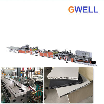 PP Hollow Building Sheet Extrusion Line เครื่องทำแผ่นพลาสติกอาคาร